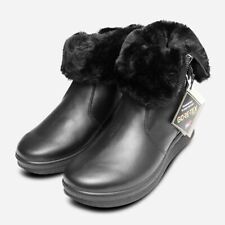 Gore Tex Black Leather