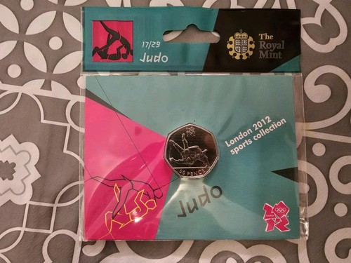 Carded royal mint 50p - royal, bu