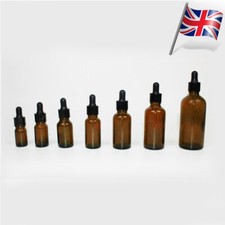 1-10 Amber Glass Dropper
