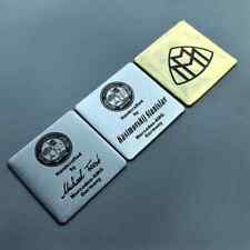 65mm Square Label Car Emblems