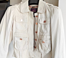 Mulberry _Real Leather Jacket for women , size 36 EU, Made in Italy.