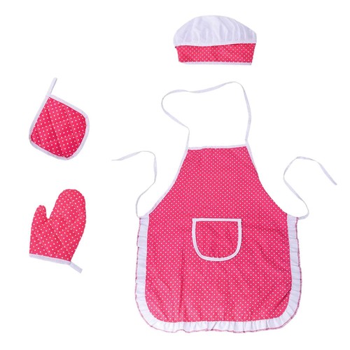 4pcs kids chef role - kids,