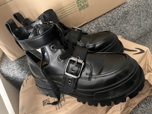 Buffalo platform black vegan - black,