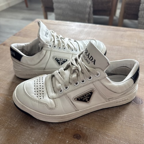 Prada women white trainers - white,