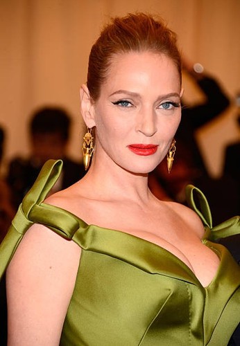 Uma thurman costume institute - thurman,