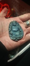 Sapphire Smile Buddha pendant