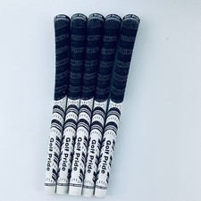Golf Pride Multi Compound Golf Grips (5 pack) Men's Standard Wide/Black & White