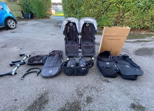 Bugaboo donkey twin buggy with - bugaboo,