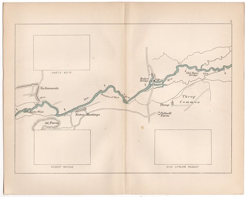 River thames route radcot - thames,