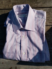 MENS VINTAGE DESIGNER CLOTHING. PIERRE CARDIN SHIRT. 1970'S. SIZE 39