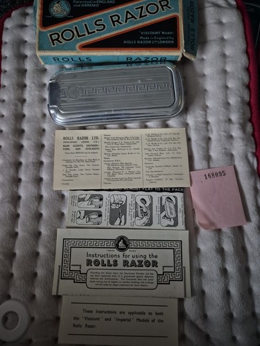 Vtg rolls razor viscount - vtg, model