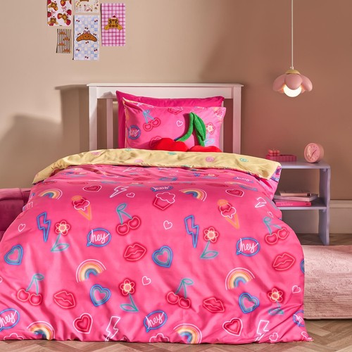Ohs neon lights bedding - neon,