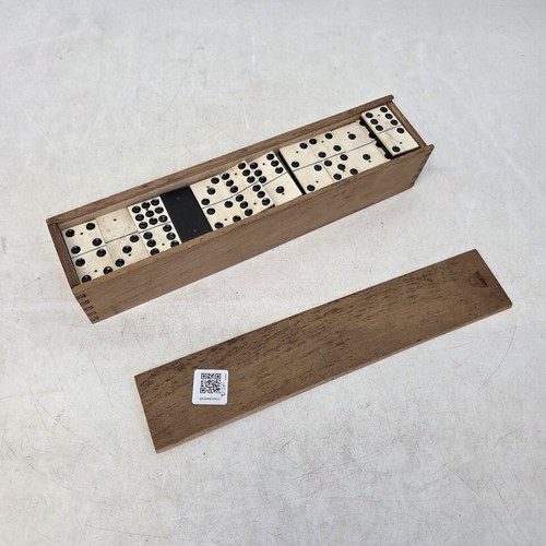 Vintage double six dominoes - double,