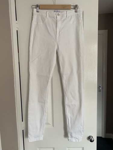 Zara white high waist skinny - zara,