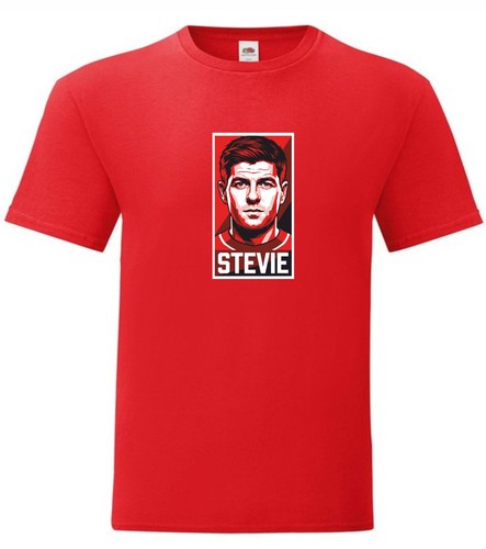 Steven gerrard shirt stevie - t-shirt,
