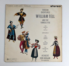 SAX 2378 ED1 Rossini: Overtures - Herbert Von Karajan - Columbia 1961 LP EX!