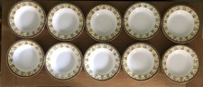 Wedgwood India Rimmed Soup/ Dessert Bowls/ Dishes X10
