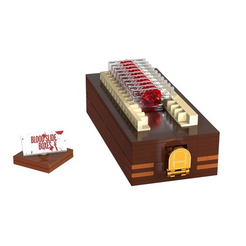 Moc dexter trophy blood slide - dexter,