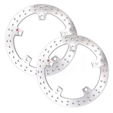 Pair of front brake discs