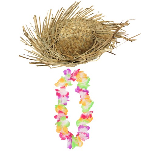 Beachcomber with lei set - beachcomber,