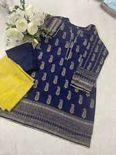 Bonanza Satrangi Three Piece Jacquard Suit Pakistani Traditional Clothing