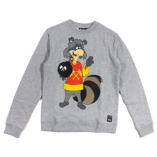 Trainer Spotter Grey 'Racoon' Sweatshirt