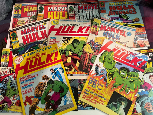 Marvel hulk comics - comics, vintage