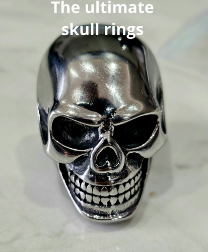 Men ultimate skull ring - men's,