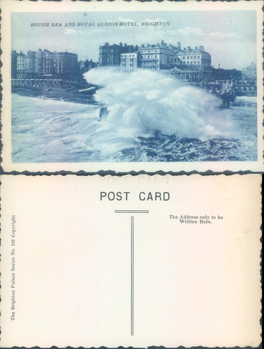 Rough sea and royal - rough,