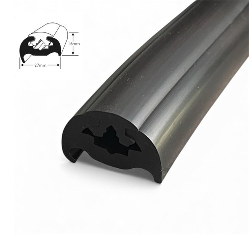 Boat fender 27mm base - boat, black
