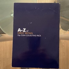 Full Set of A-Z Alphabet 10p Coins in Change Checker Folder.