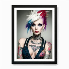 Pretty Punk Girl - Hall-O-Gram