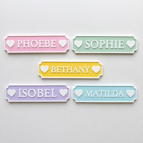 Personalised name door - personalised, sign