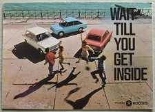 HILLMAN Imp De Luxe Super Imp & Californian Car Sales Brochure 1969 #125/H