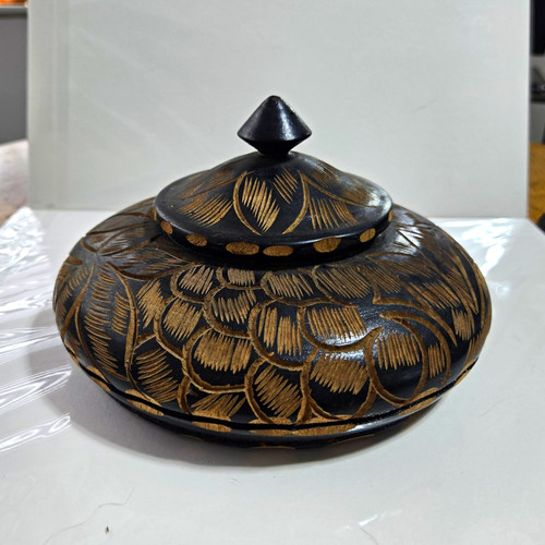 Vintage african hand carved - vintage,