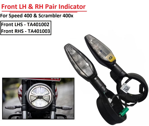 Front rh turn signal - front, lh