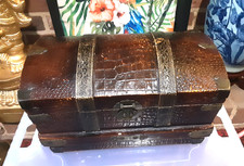 Vintage Faux Crocodile Skin