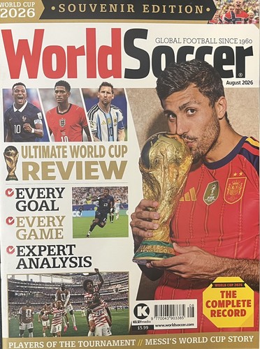 World soccer magazine issue - world,