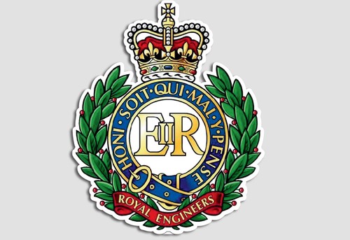 Royal engineers badge - royal,