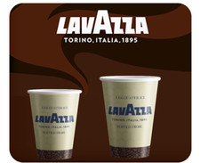 New Lavazza Embossed Cups 8oz