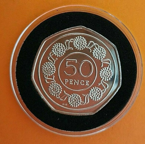 Gibraltar 1988 50p pence coin - pence,