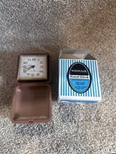Westclox Vintage Travel Clock