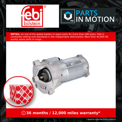 Starter motor fits peugeot - motor,