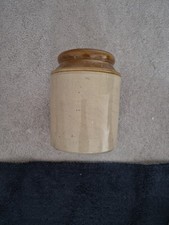 Vintage stoneware jar - vintage, /