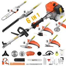 6in1 petrol strimmer - petrol, 52cc