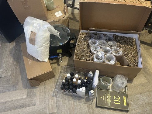 Extensive candle making kit - candle,