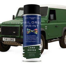 LAND ROVER CONISTON GREEN LRC570 COACH ENAMEL AEROSOL SPRAY PAINT DIRECT GLOSS