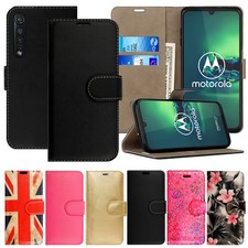 Leather flip case for moto - leather,