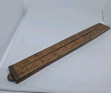 Vintage Wooden Ruler 36 Foldable. Good Restoration Project. Used  Condition