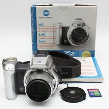 Konica Minolta DiMAGE Z2 4.0MP Digital Camera 38-380mm Lens + SD Card Tested